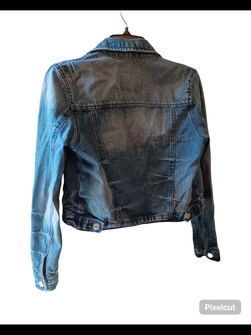 Amethyst Jeans Light Blue Denim Jean Jacket - Picture 8 of 15